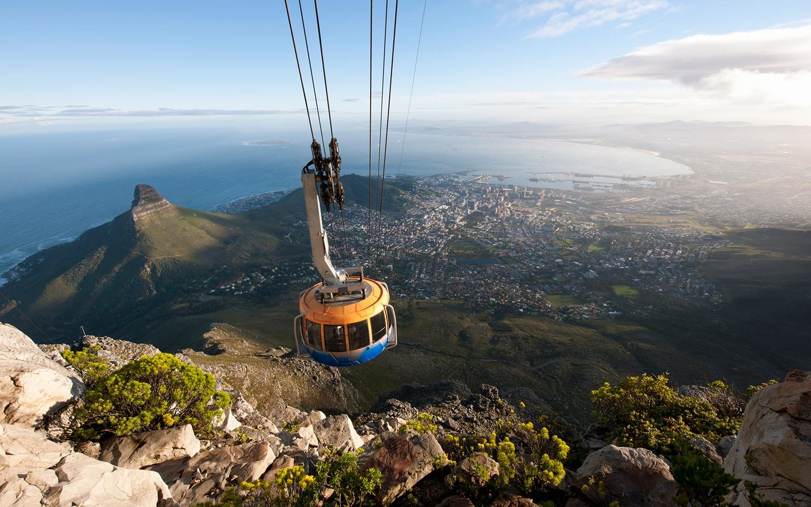The Table Mountain Aerial Cableway, Cape Town, South Africa
