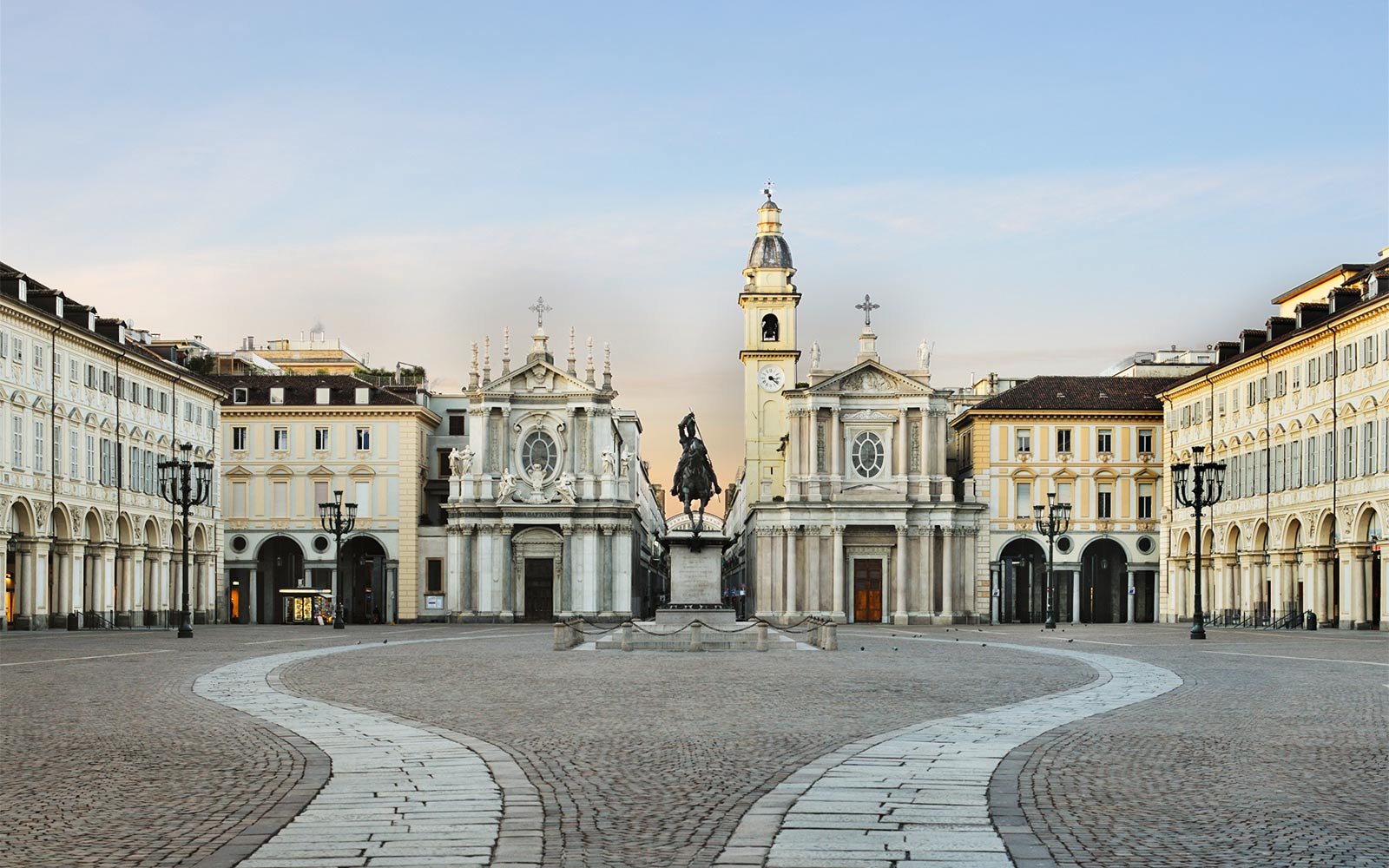 Piazza San Carlo, Turin, Italy
