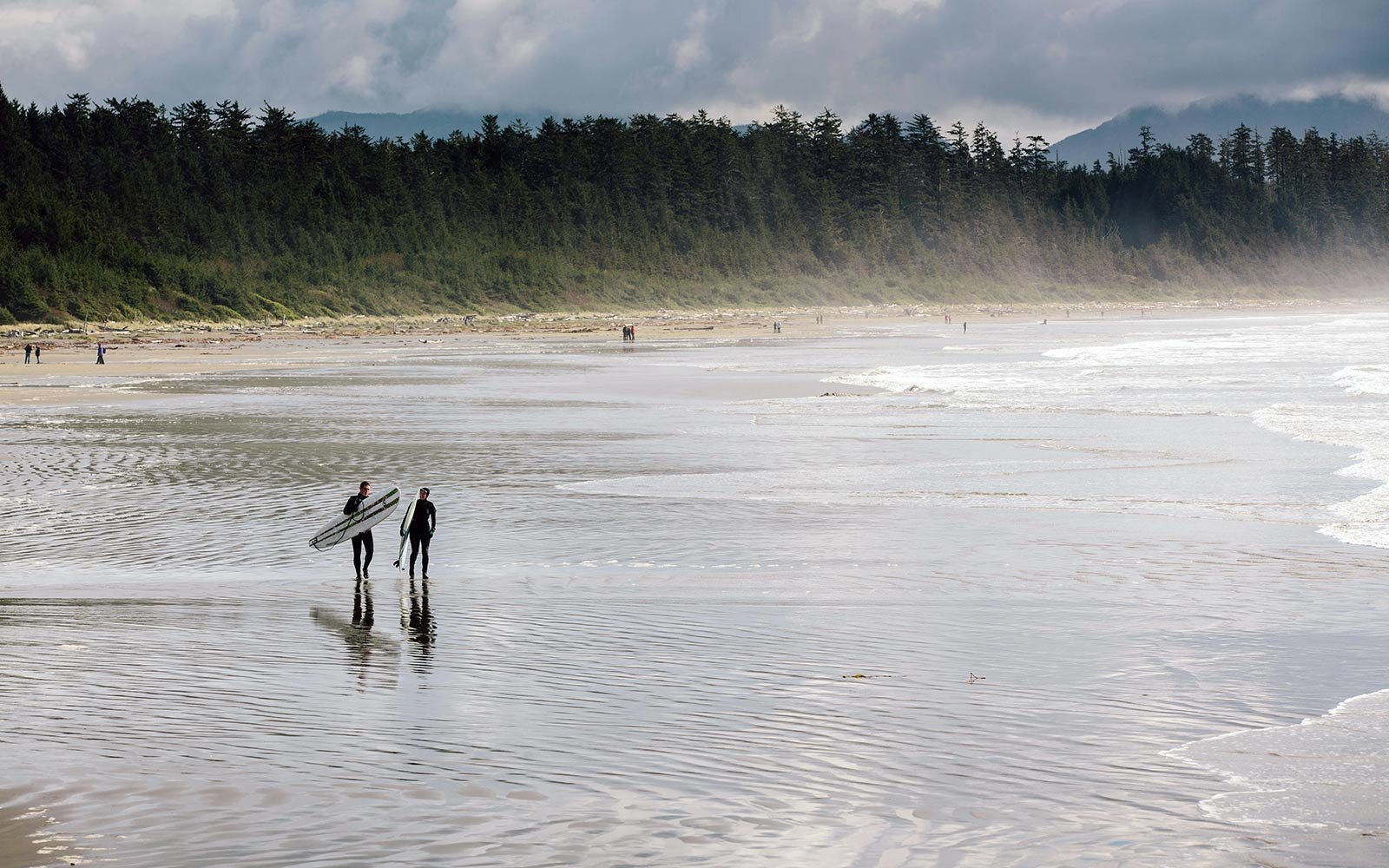 Surfers, Tofino, Vancouver, Canada