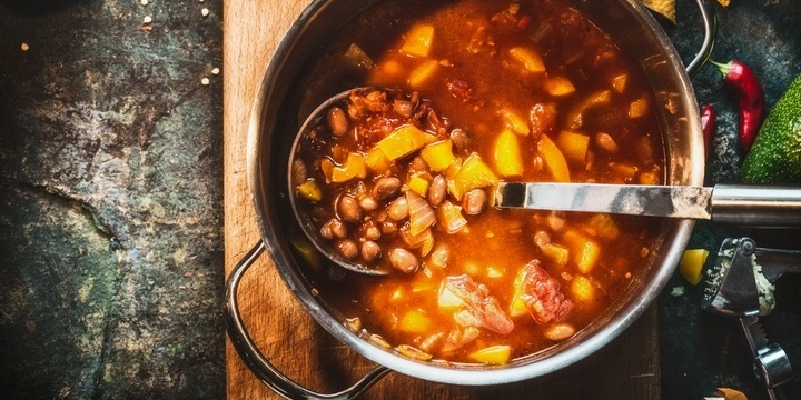 6 Foods That You Cannot Find in a Vegans Pantry Refried beans
